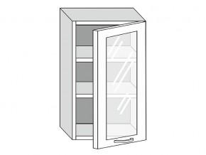 19.50.3 Шкаф настенный (h=913) на 500мм с 1-ой стекл. дверцей в Тавде - tavda.магазин96.com | фото