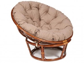 Кресло Papasan 23/01 W с подушкой Pecan, экошерсть Коричневый в Тавде - tavda.магазин96.com | фото