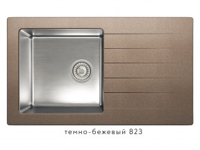 Мойка комбинированная Tolero twist TTS-860 Темно-бежевый 82 в Тавде - tavda.магазин96.com | фото