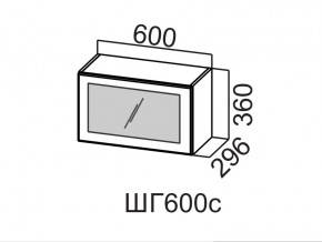 ШГ600с/360 Шкаф навесной 600/360 (горизонт. со стеклом) в Тавде - tavda.магазин96.com | фото