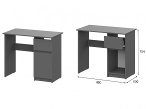 Стол письменный 900 Денвер Графит серый в Тавде - tavda.магазин96.com | фото